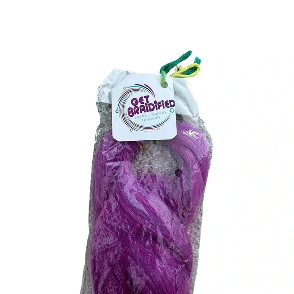 Twinkle purple ombré Get Braidified Hair festivals raves - Picture 4 of 6